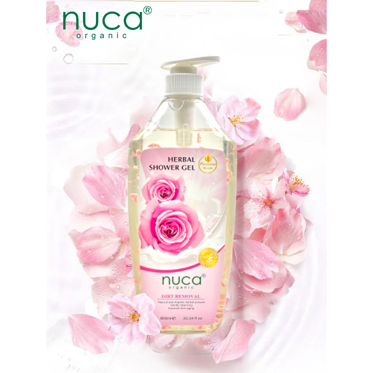 Sữa tắm trắng da Nuca hương thơm quyến rũ