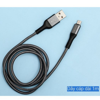 Cáp Micro 1m Xmobile DR-M02 Xám hàng like new chính hãng 100% bảo hành 12 tháng