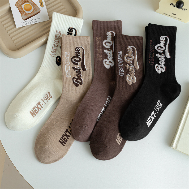 Vớ Tất Chữ BEST ONE cổ cao Unisex phong cách thể thao, trẻ trung và năng động