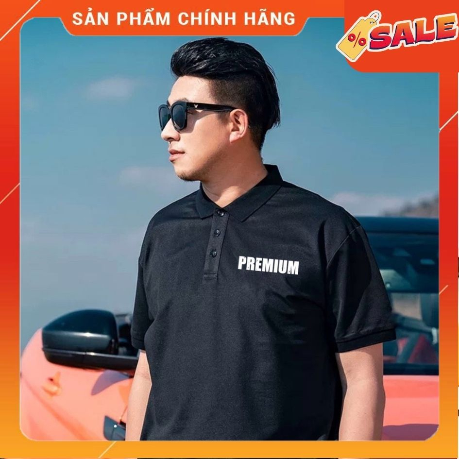 Áo polo nam bigsize 80-120Kg Premium ,chất liệu cotton xuất xịn, form cá sấu, chống nhăn, bền màu, trẻ trung
