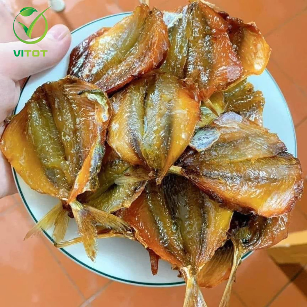 [HỎA TỐC] Cá Chỉ Vàng, Cá Chỉ Vàng Khô VITOT Loại 1 Thịt Mềm Thơm Ngọt Vừa Miệng