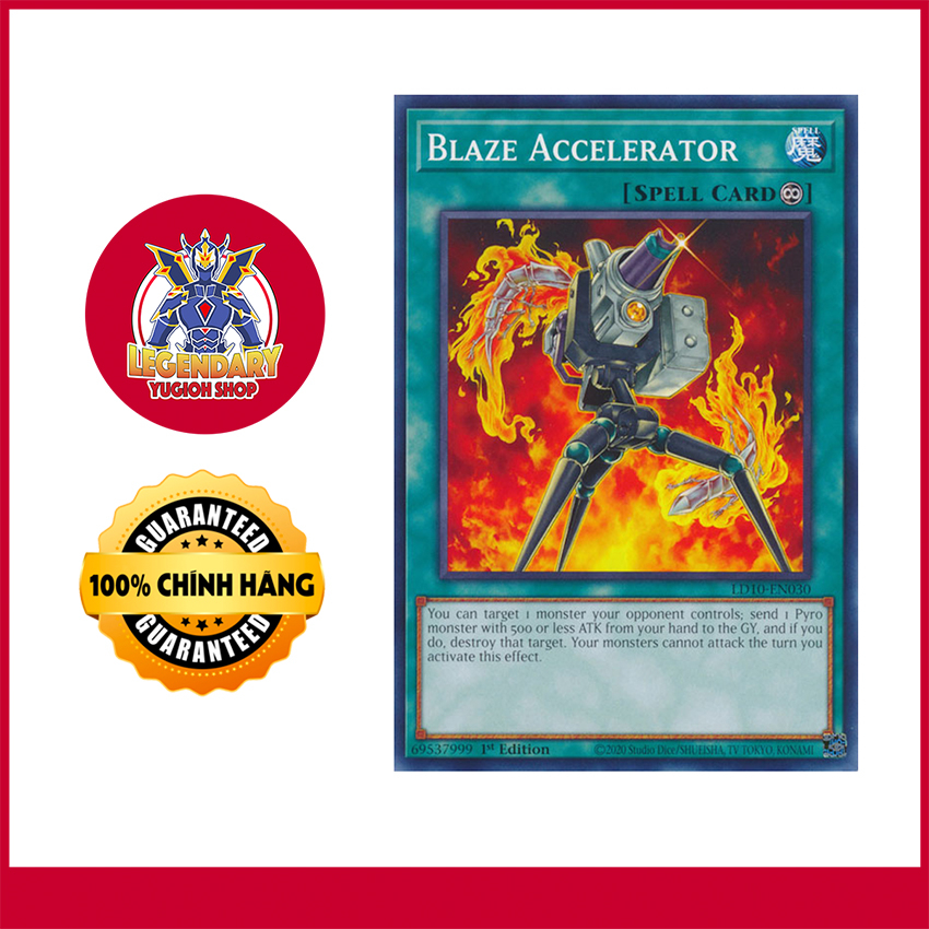 [EN][Thẻ Bài Yugioh Chính Hãng] Blaze Accelerator | Shopee Việt Nam