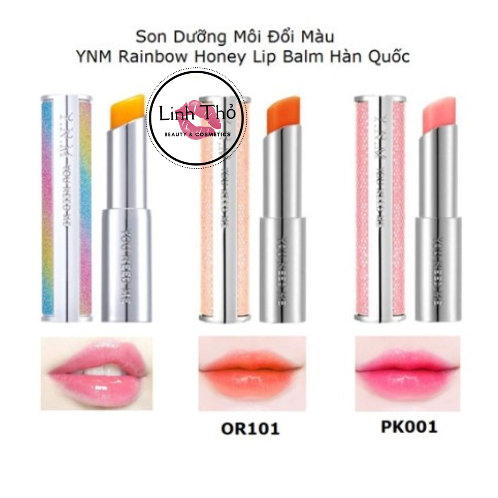 Son Dưỡng Đổi Màu Ynm Rainbow Honey Lip Balm Shopee Việt Nam