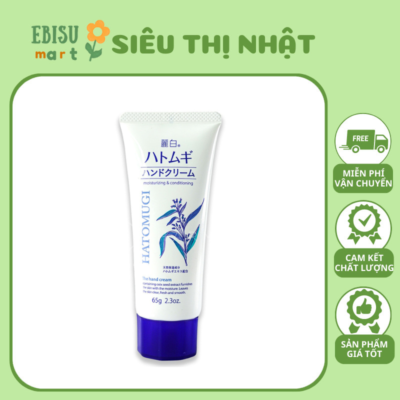 Kem Dưỡng Da Tay Reihaku Hatomugi Hand Cream Hạt Ý Dĩ 65gr – Chính Hãng ...