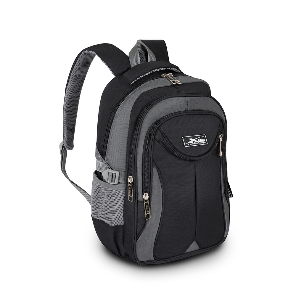 Balo Laptop Chống Nước 15.6 Inch Xbags XB 2002 Đen Phối Xám – Cao Cấp Thời Trang Hiện Đại, Nhiều Ngăn Tiện Dụng, Giá Tốt