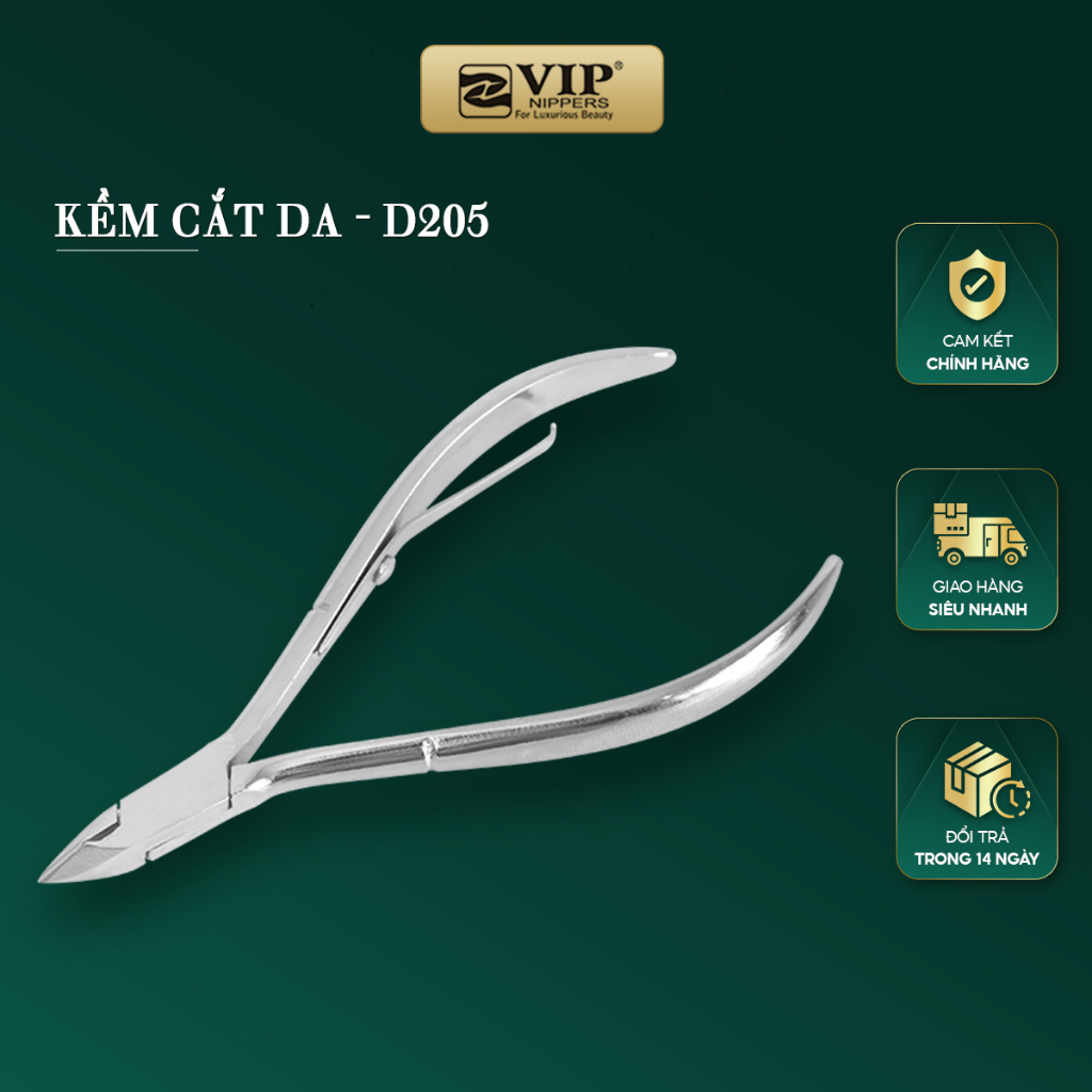 Kềm Cắt Da VIP, Thép Chuyên Dùng, 2 mang, D-18, D-205, D-206, D-401, D-405