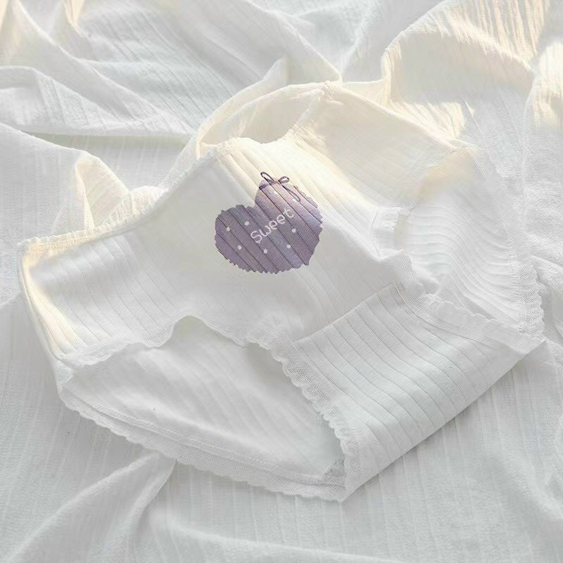Quần Lót Nữ Cotton Nâng Mông Thông Hơi Hoạ Tiết Cute Dễ Thương Q04
