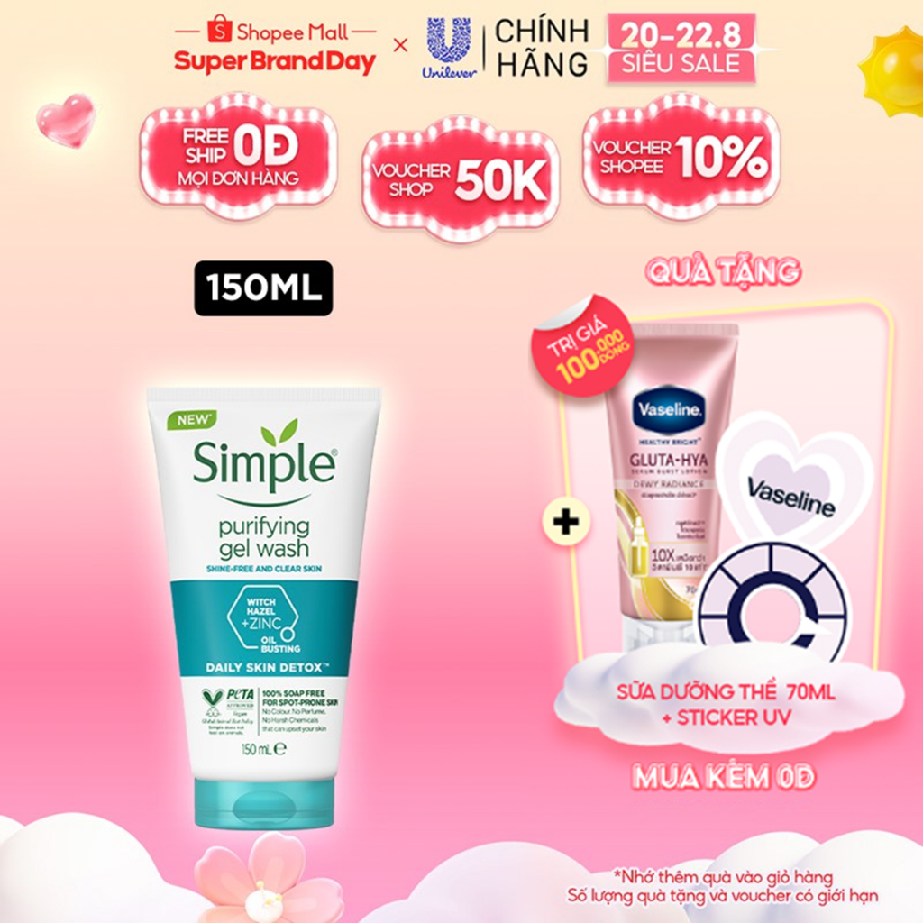 Sữa rửa mặt Spotless Skin Triple Action Face Wash của Simple có tác dụng gì trên da dầu mụn?
