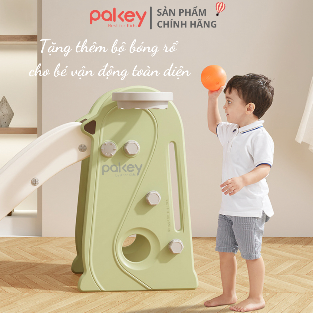 Cầu Trượt Cho Bé PAKEY Nâng Cấp Dài 170cm, Cầu Tuột Gấp Gọn Tiện Lợi, Chịu Tải Đến 60kg, Bảo Hành Trọn Đời