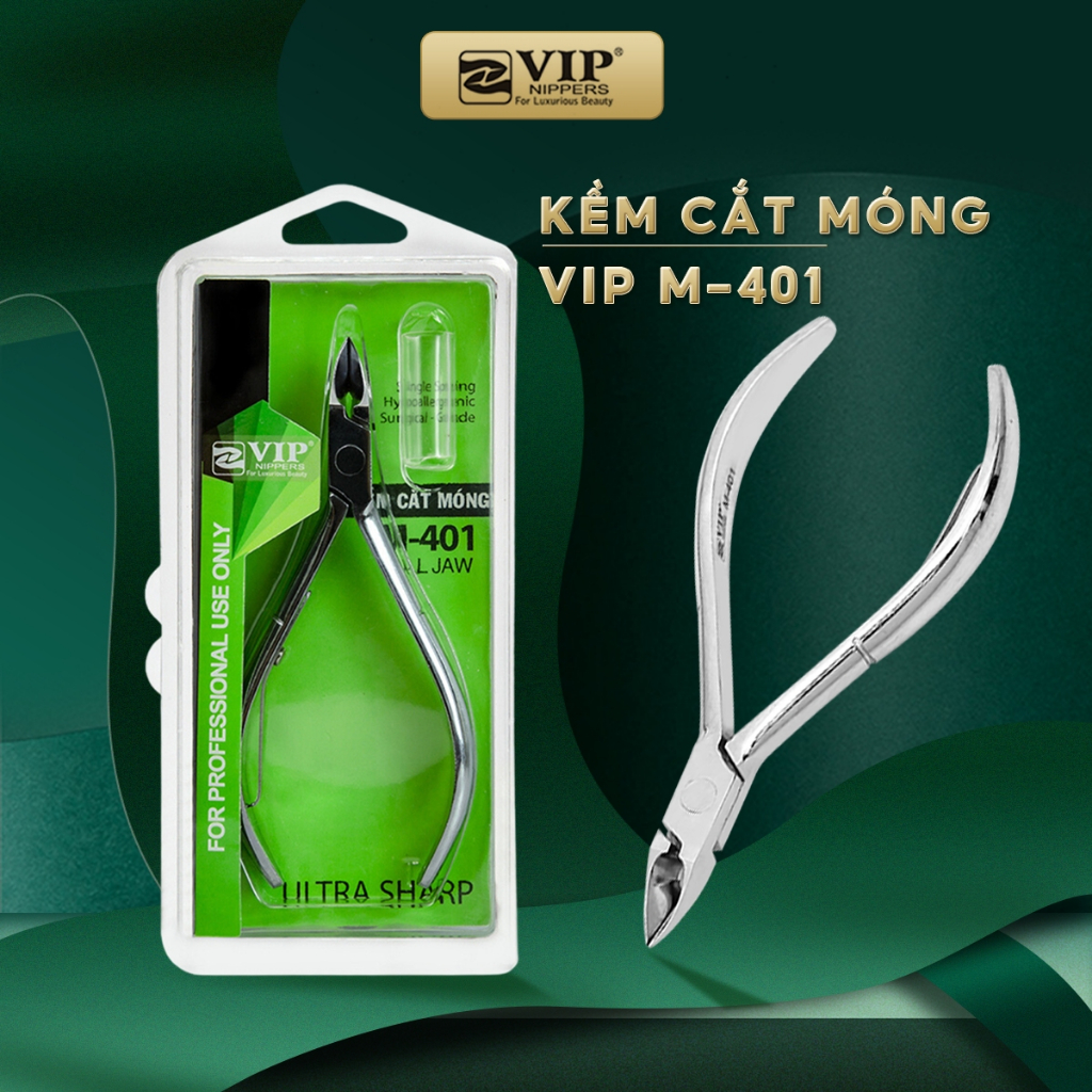 Kềm Cắt-Gỡ Móng VIP, Thép Chuyên Dùng, 2 mang, 1 chống, M-205, M-401, M-506, M-555, M-501,  M-18, M-06 (Cán Nhựa)