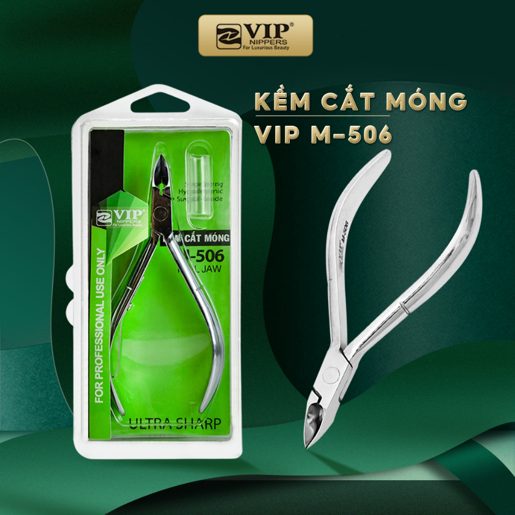Kềm Cắt-Gỡ Móng VIP, Thép Chuyên Dùng, 2 mang, 1 chống, M-205, M-401, M-506, M-555, M-501,  M-18, M-06 (Cán Nhựa)