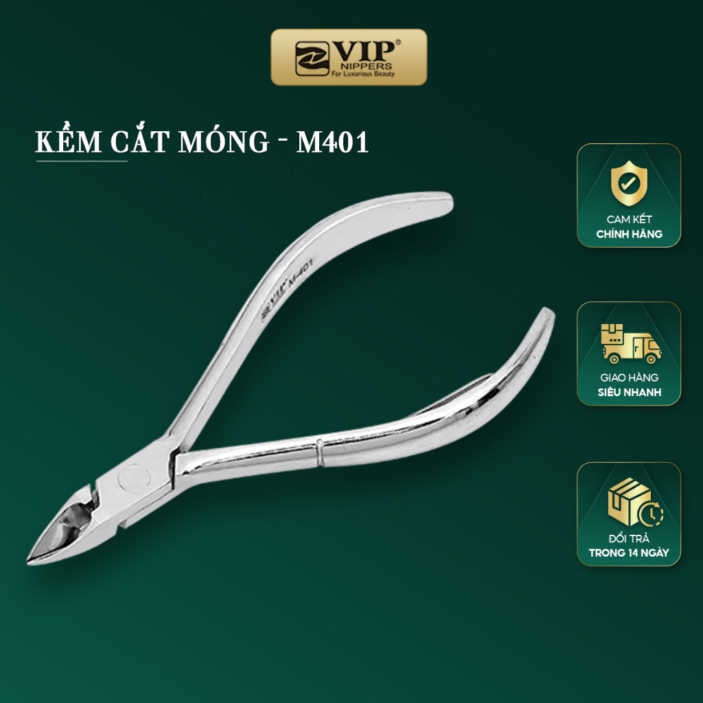 Kềm Cắt-Gỡ Móng VIP, Thép Chuyên Dùng, 2 mang, 1 chống, M-205, M-401, M-506, M-555, M-501,  M-18, M-06 (Cán Nhựa)