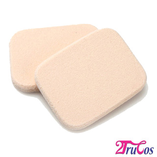 Bông phấn Bizwoman Professional 2 cái/ túi (Korea, dùng ướt tán phấn nền, khô dặm phấn phủ) 2Trucos