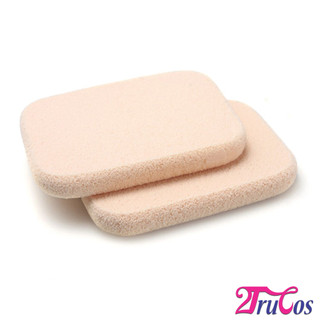 Bông phấn Bizwoman Professional 2 cái/ túi (Korea, dùng ướt tán phấn nền, khô dặm phấn phủ) 2Trucos