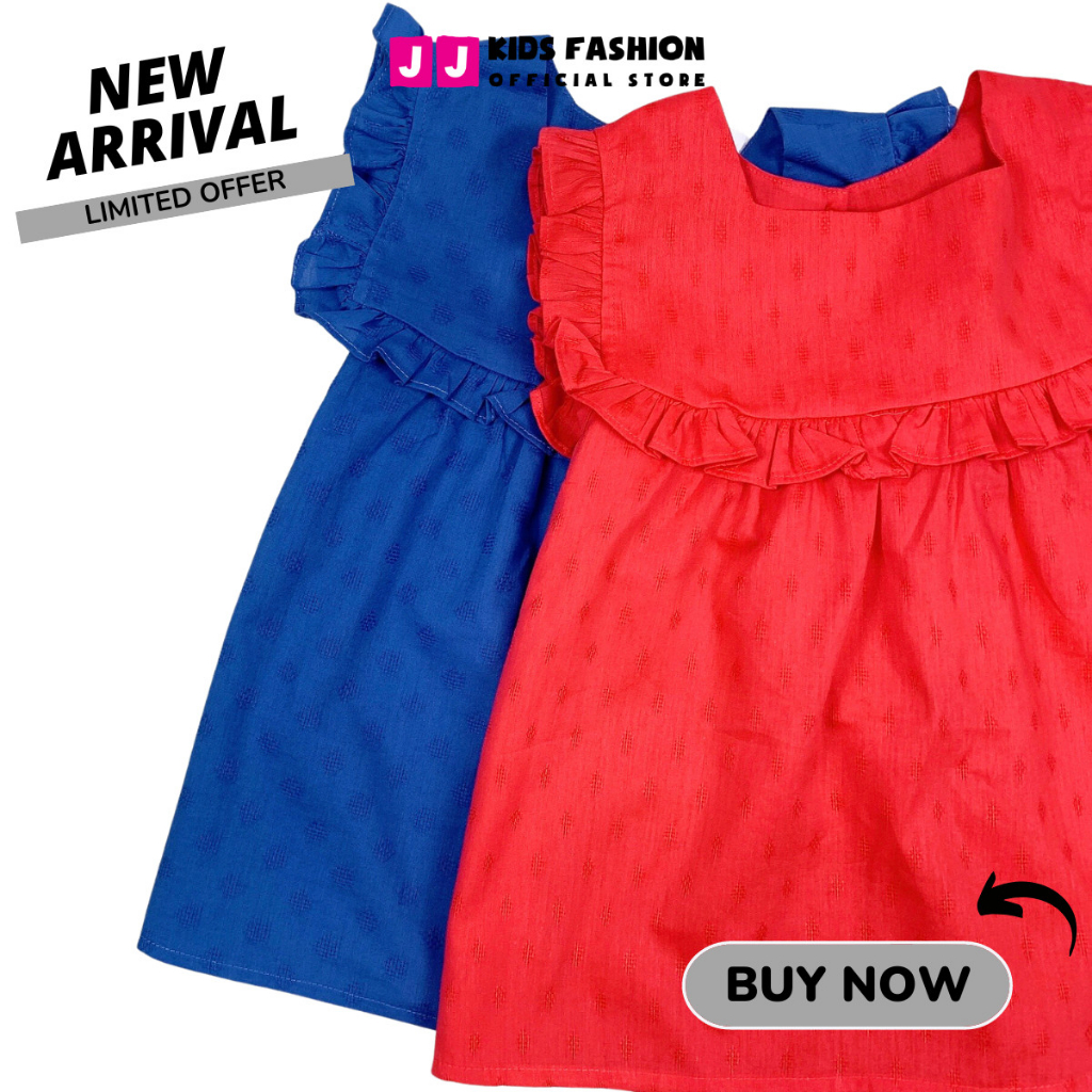 Áo sơ mi cho bé gái tay cánh tiên chất boil nhẹ nhàng, dễ thương - JJ Kids
