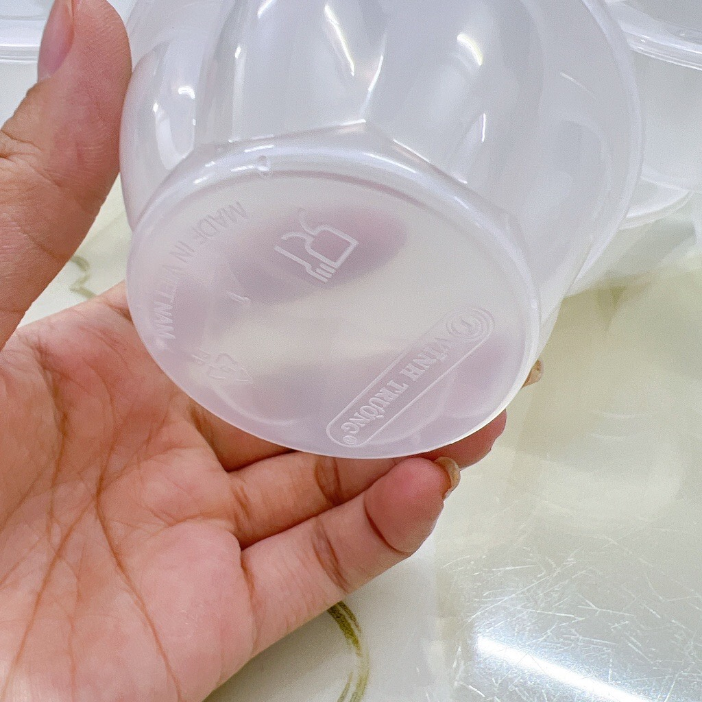 50 Hủ flan BÔNG Hoa Vĩnh trường 90ml  - Hủ làm bánh flan, Caramen có nắp CAO CẤP