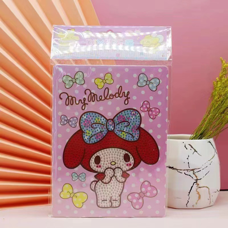 Tranh đính đá, tranh đính đá mini DIY hình dễ thương ngộ nghĩnh cho bé tự làm khéo tay