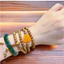 Vòng tay trầm hương tốc thường 6li 108 hạt thật từ Quảng nam mix charm hồ ly đá sơn ngọc-An yên may mắn.