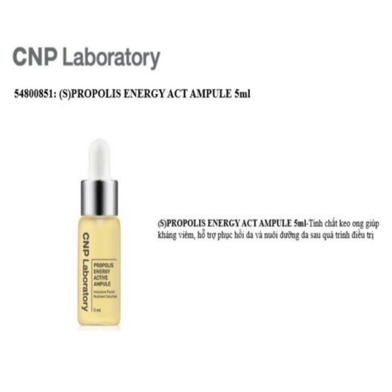 Tinh chất keo ong phục hồi da CNP Laboratory Propolis Energy Ampule