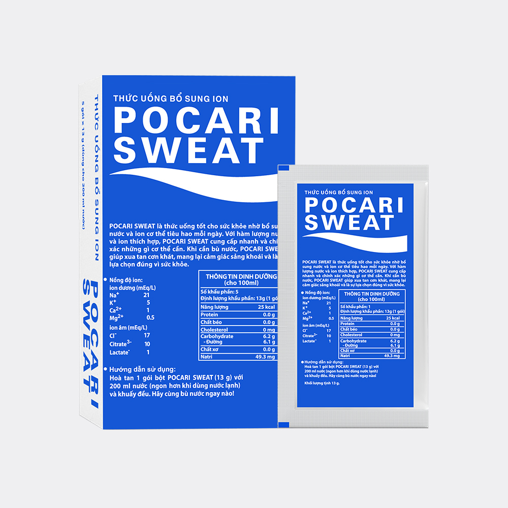 Ảnh Bột pha nước uống bổ sung ion Pocari Sweat 2