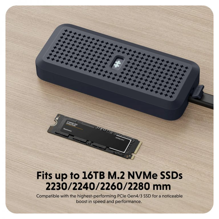 Box Ổ Cứng SSD HyperDrive Next Usb4 Nvme SSD Enclosure chính hãng ...