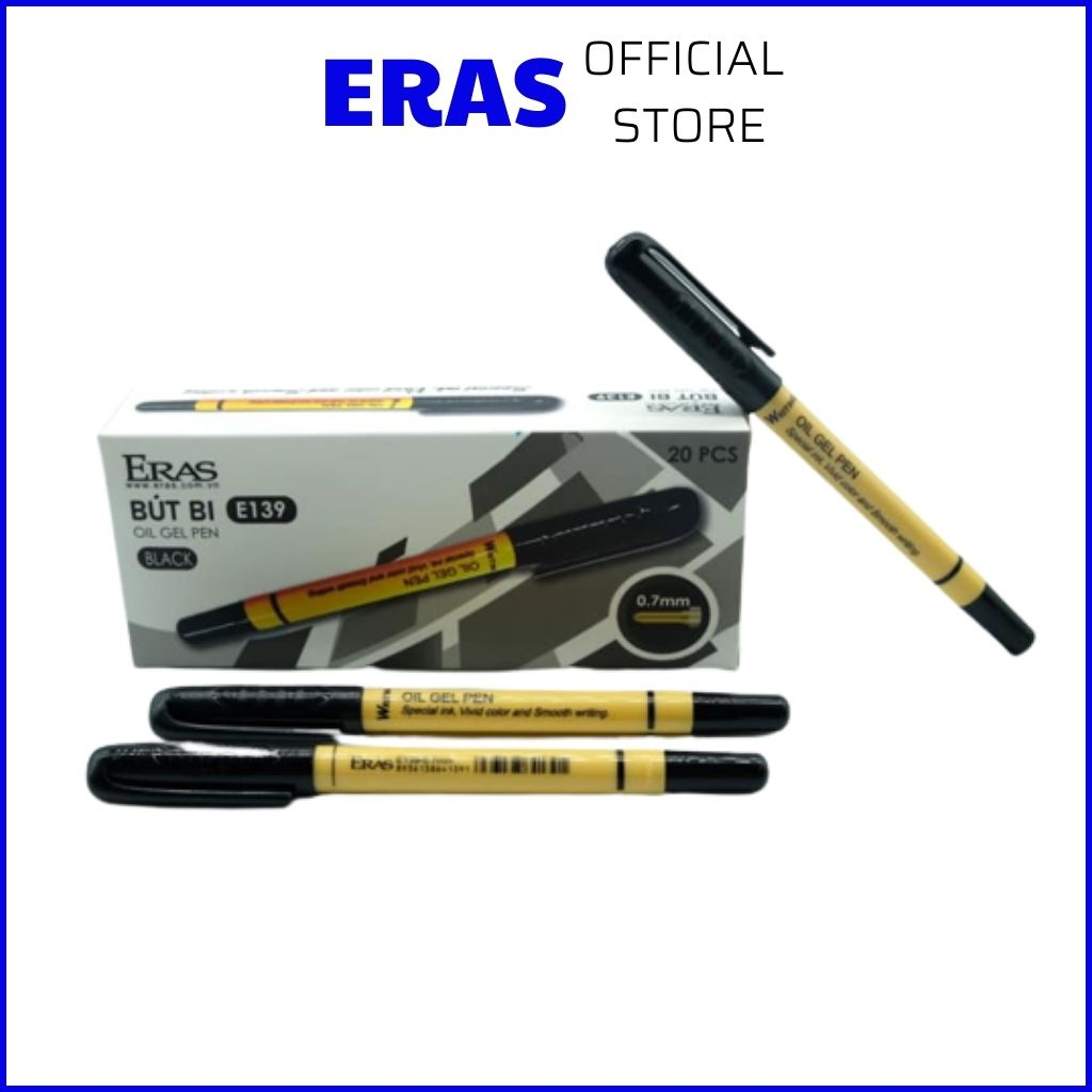 Hộp 20 Bút Bi Eras E139 Ngòi 0.7mm | Shopee Việt Nam