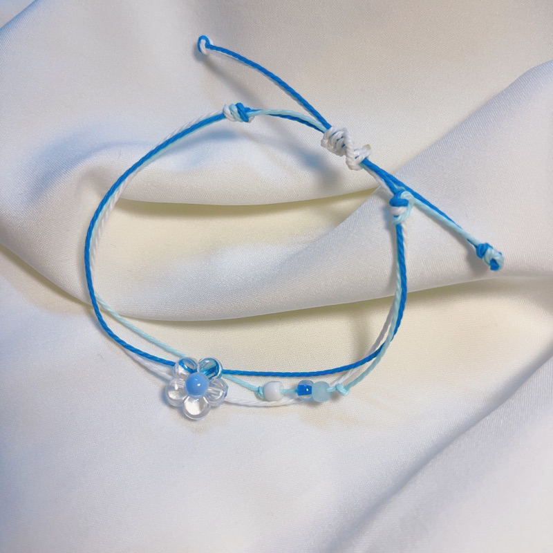 Vòng tay handmade - Màu xanh dương