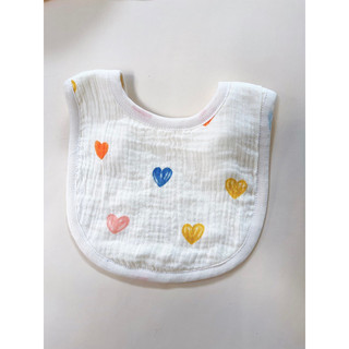 Yếm xô muslin 4 lớp cho bé trai gái, yếm ăn dặm cho bé