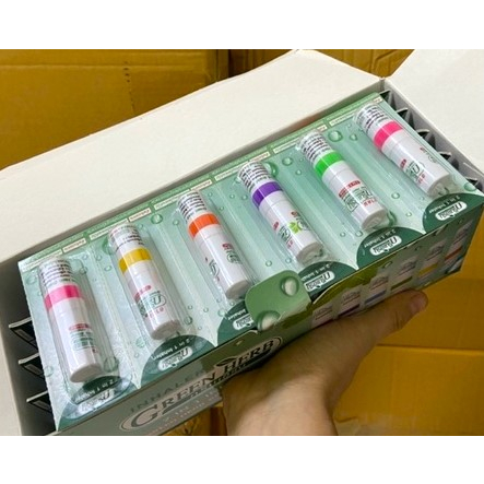 (Chính Hãng) Ống Hít Thông Mũi 2in1 Green Herb Thái - 1 Ống