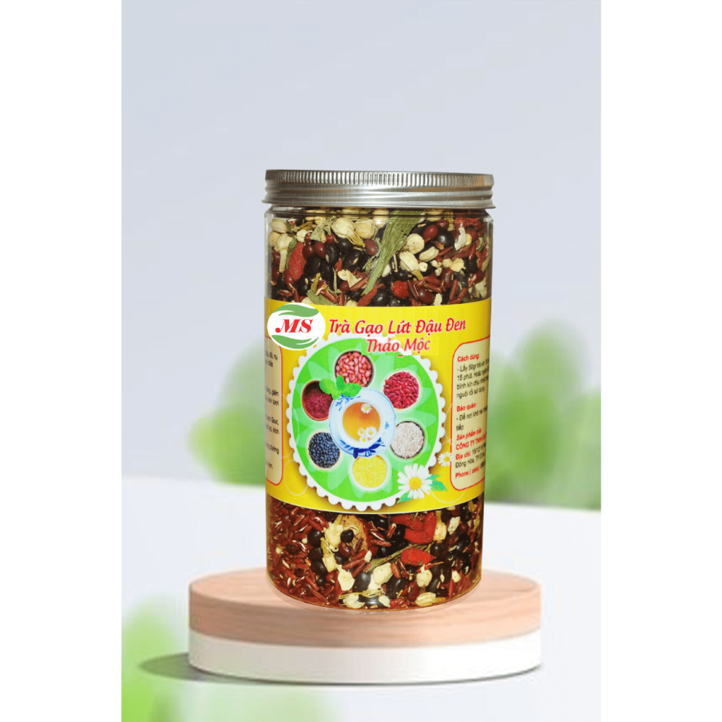 Trà Gạo Lứt MS Thanh lọc gan, Giải độc cơ thể nguyên liệu tự nhiên 500gr
