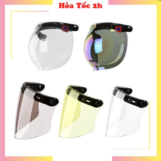 Kính Gắn Mũ Bảo Hiểm ĐỦ LOẠI, Kính Gắn Nón 1/2, 3/4 Chính Hãng