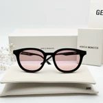 Kính mát thời trang Unisex, thiết kế vừa vặn màu sắc đa dạng dễ phối đồ GM.Lang hàng siêu cấp - Kính Mắt Trang Nâu — ảnh 3