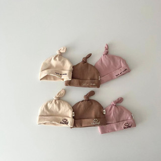 Mũ/ nón củ tỏi Lucky cho bé từ sơ sinh vải cotton mềm mịn phong cách Hàn Quốc