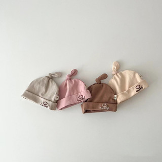 Mũ/ nón củ tỏi Lucky cho bé từ sơ sinh vải cotton mềm mịn phong cách Hàn Quốc