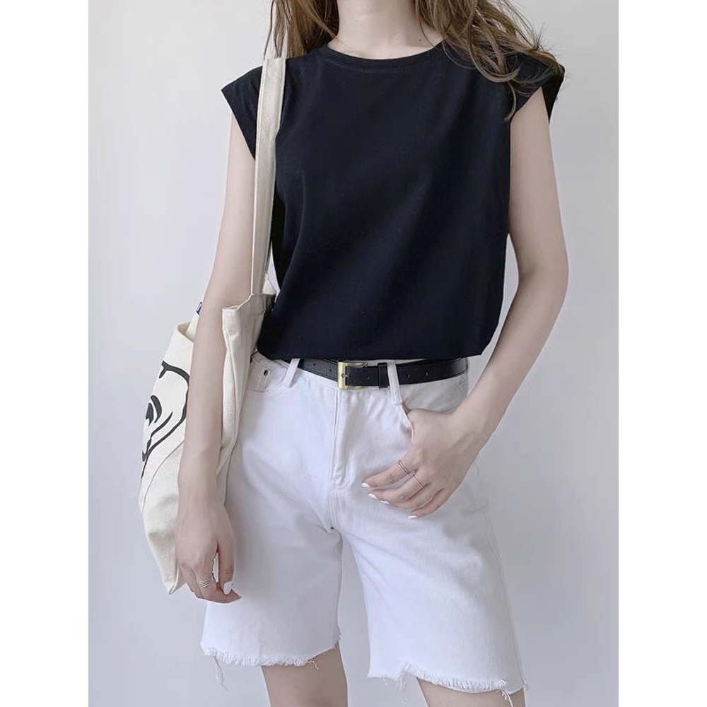 [Màu mới] Áo Thun Nữ Sát Nách YULY, áo phông sát nách Tanktop chất 100% cotton trơn dáng rộng