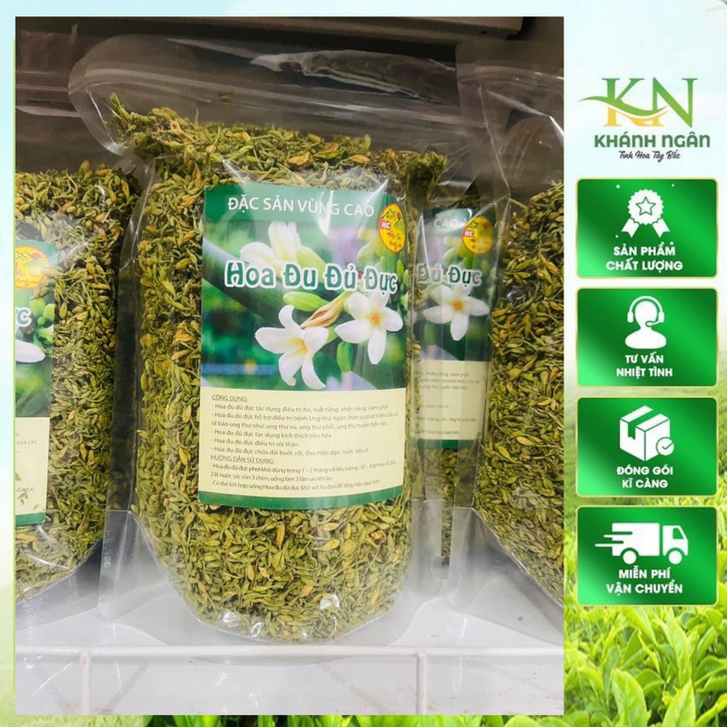 Hoa đu đủ đực sấy khô 250gr(Hàng sạch đẹp,không vụn,thơm đặc trưng hoa đủ đủ) -Thảo dược thiên nhiên tốt cho sức khỏe