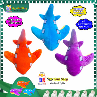 GỐI ÔM HÌNH MÁY BAY 3D NHỒI BÔNG BÉ RẤT THÍCH ÔM NGỦ ĐẸP NHƯ ẢNH - đồ chơi doll toy búp bê NGỌC SUSI [MUA CHỌN SIZE]