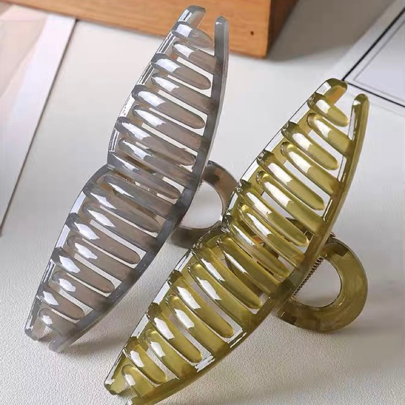 Kẹp Tóc Càng Cua Dạng Xoắn Bóng Cỡ Lớn 13cm Nhiều Màu Dễ Thương Phong Cách Hàn Quốc Phụ Kiện Tóc Nữ
