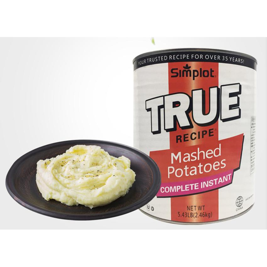 Khoai Tây Nhuyễn Simplot Mashed Potato 2.4kg/ Khoai Tây Nghiền True ...