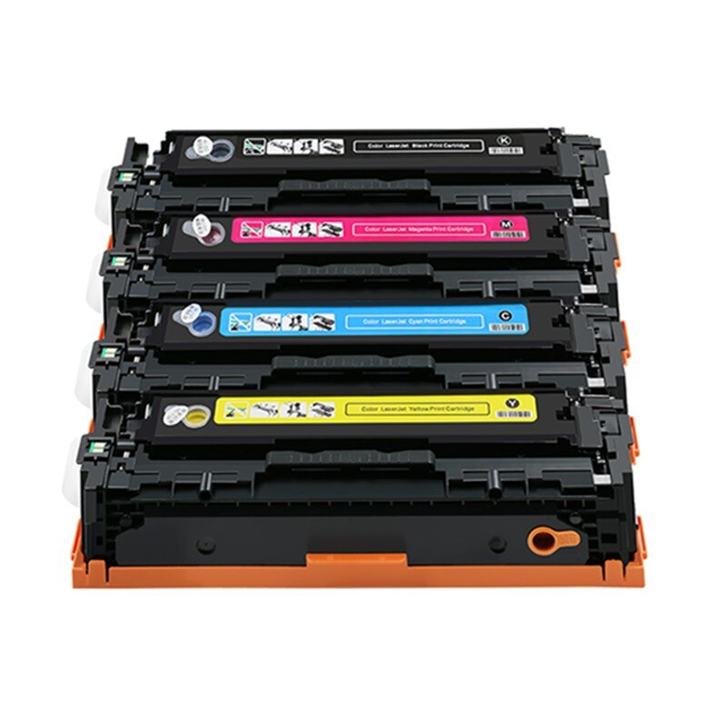 3 Toner Compatibili CRG045 Per Canon MF632Cdw LBP613Cdw - Ciano, Magenta, Giallo