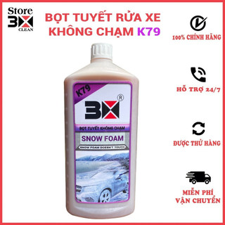 Bọt Tuyết Rửa Xe Không Chạm Cao Cấp 3X K79 Chai 1000ml
