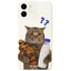 Ốp lưng iphone hình Mèo cạnh vuông dẻo case 14plus 14 pro max 13 12 promax 11 mini 6 6s 7 8 plus x xr xs Se e2306