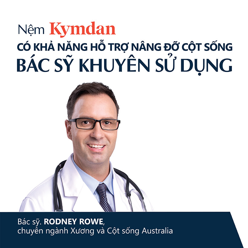 Ảnh Nệm cao su thiên nhiên Kymdan Massage độ dày 6 / 8,5 / 11 cm 2