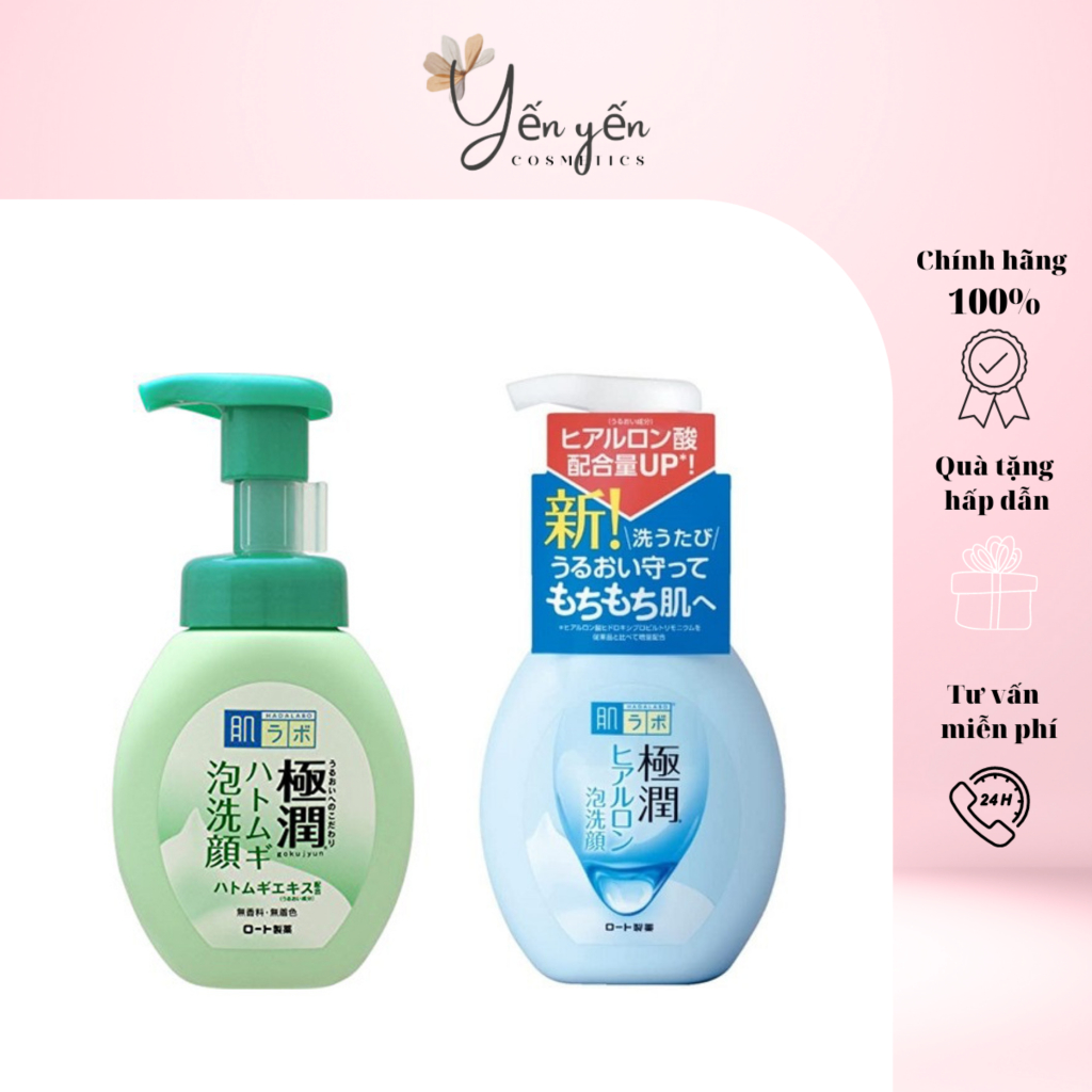 Sữa rửa mặt tạo bọt Hadalabo Nhật bản 160ml | Shopee Việt Nam