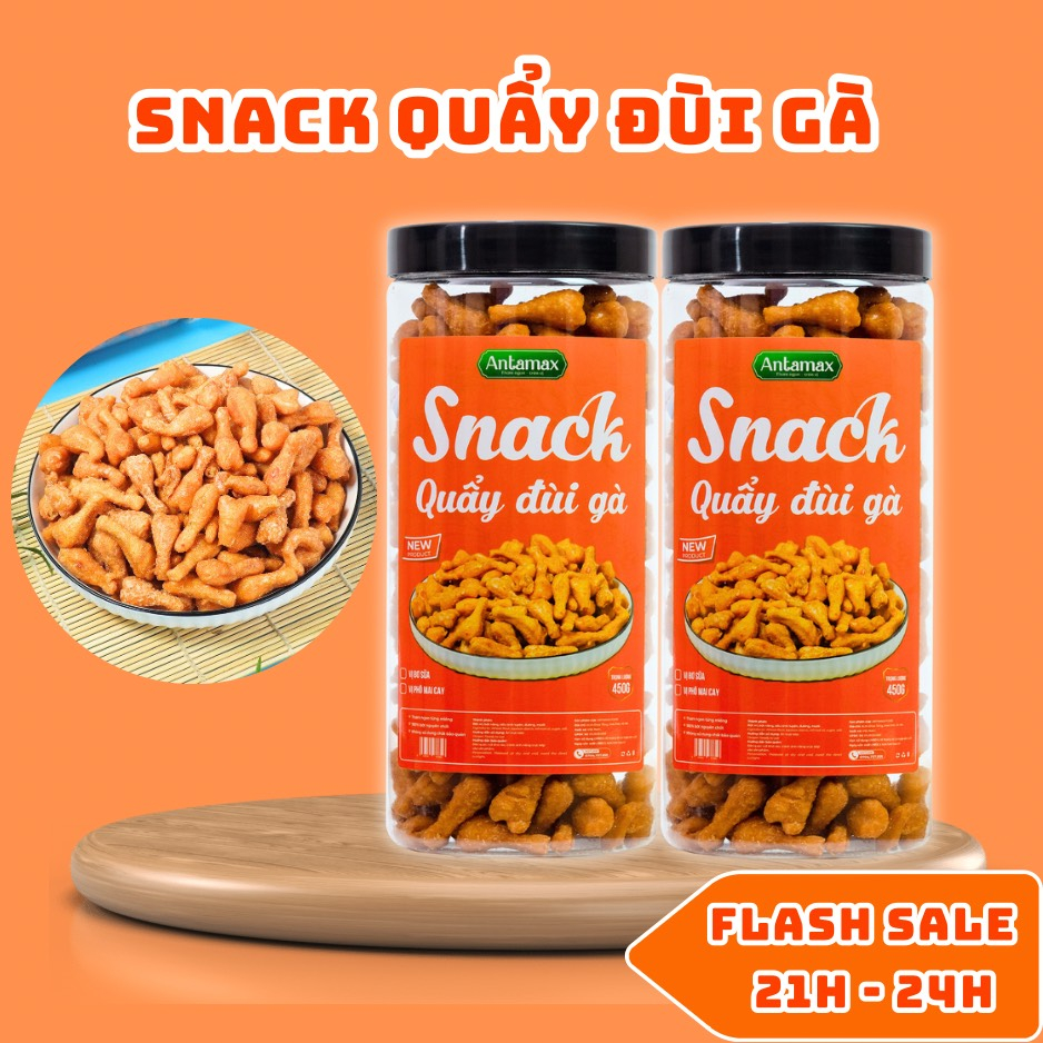Quẩy đùi gà phô mai cay, bánh quẩy đùi gà phô mai, thơm ngon giòn tan, ăn vặt cùng Antamax.