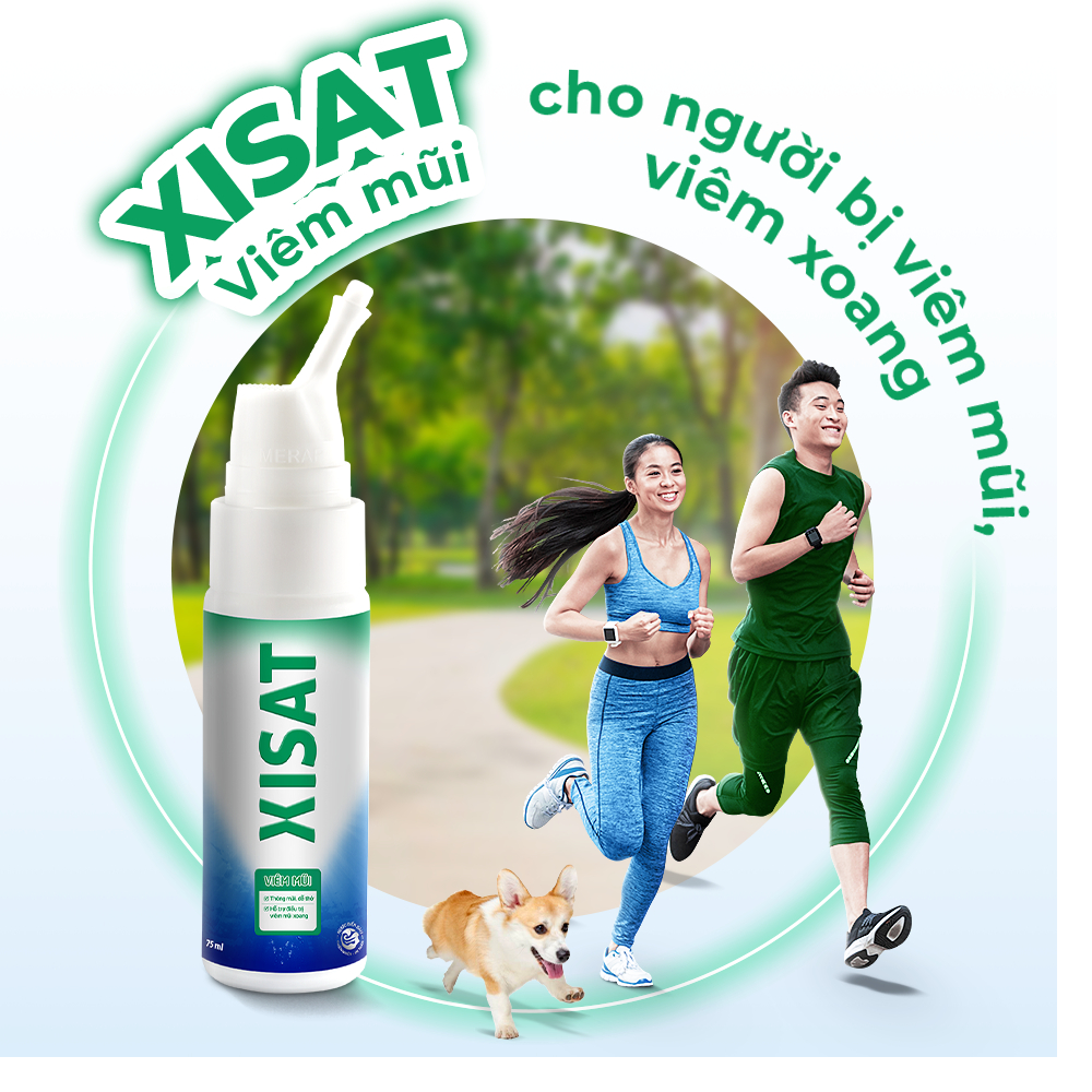 COMBO 4 Xịt mũi nước biển sâu XISAT 75ml hỗ trợ giảm viêm mũi, nghẹt mũi, viêm xoang, tinh dầu khuynh diệp -T302201017_4