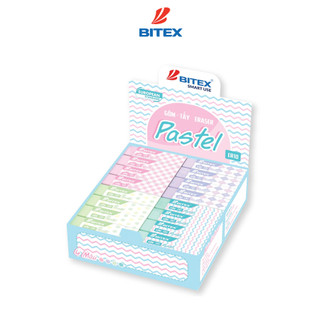 Combo 3 cục Gôm Bitex Pastel ER10 màu ngẫu nhiên
