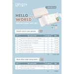 Set Đồ Sơ Sinh, Quà Tặng Cho Bé Cao Cấp 12 Chi Tiết BU Baby Chính Hãng (kèm hộp, túi, thiệp) GBB600000 — ảnh 4