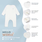 Set Đồ Sơ Sinh, Quà Tặng Cho Bé Cao Cấp 12 Chi Tiết BU Baby Chính Hãng (kèm hộp, túi, thiệp) GBB600000 — ảnh 5