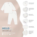 Set Đồ Sơ Sinh, Quà Tặng Cho Bé Cao Cấp 12 Chi Tiết BU Baby Chính Hãng (kèm hộp, túi, thiệp) GBB600000 — ảnh 8